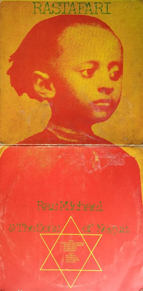 ras michael and the sons of negus rastafari gatefold 1 burning spear vinyls reggae album