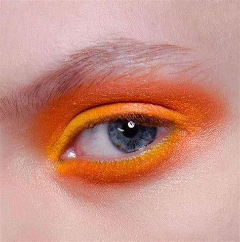 Orange Eyes Makeup Geek Makeup Inspo Makeup Inspiration Beauty