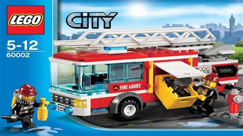 Lego City Instructions For 60002 Fire Truck Youtube