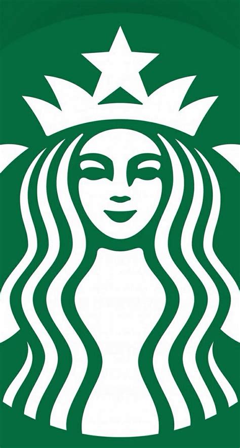 Starbucks Logo スターバックスのロゴ、iphone 壁紙、スターバックス