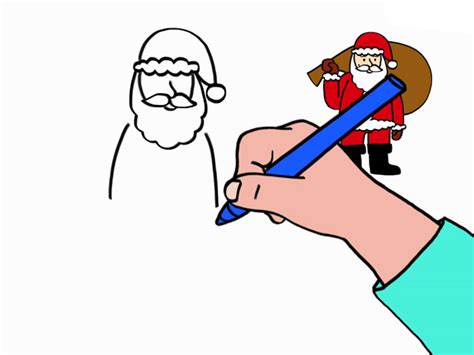 Mais comment dessiner un père noël ? Apprendre à dessiner un Père Noël en 3 étapes