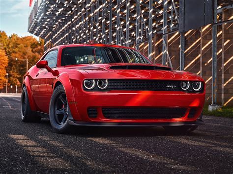 2018 Dodge Challenger Srt Demon Hd Cars 4k Wallpapers Images