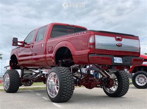 2016 Ford F 350 Super Duty Wheel Offset Hella Stance 5 Lifted 12