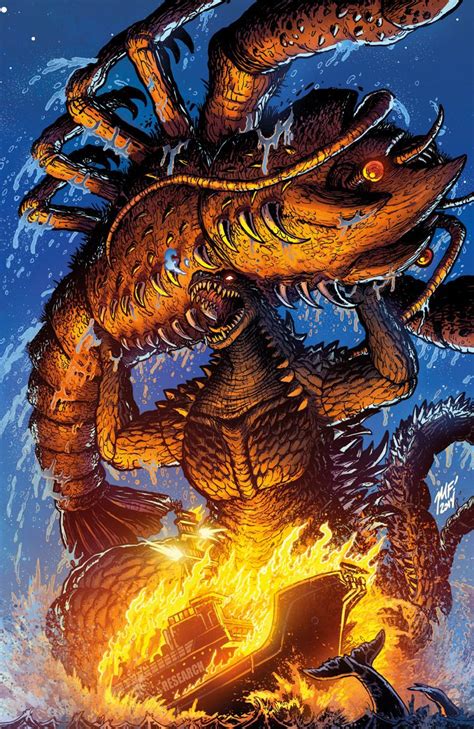 Nếu bạn trên 18 tuổi và có thể tự chịu trách nghiệm về nội dung bên dưới thì hãy click vào đây để xem tiếp. Godzilla Rulers of Earth #17 cover by KaijuSamurai ...