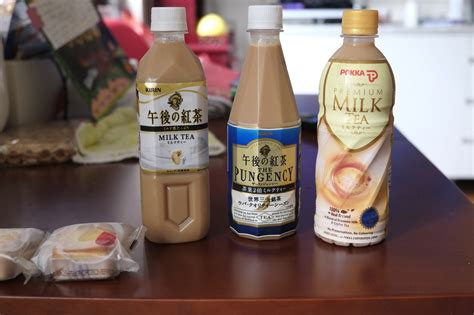 The Great Japanese Milk Tea Taste Test Todds Place