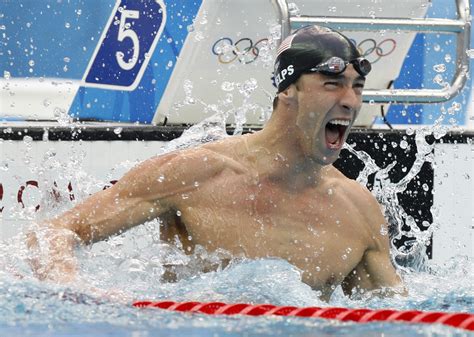 Michael Phelps Ripped His Cap Moments Before Racing Won Anyway For