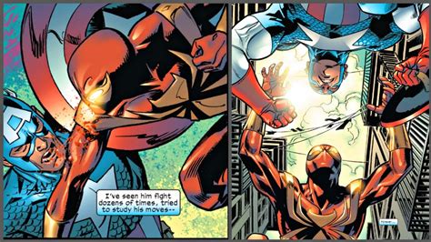 Iron Spider Destroys Captain America Youtube