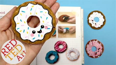 Easy Diy Donuts Bookmark Diy Paper Crafts Youtube