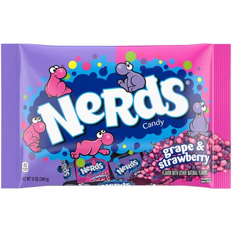 Nerds Grape And Strawberry Minis 340 G The Candy Store