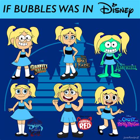 If Bubbles Was In Disney By Javierrowdyruff On Deviantart