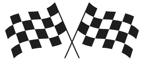 Checkered Flags Png Clipart Checkered Racing Flags Pn
