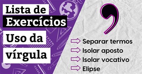 O Uso Da Virgula Atividades