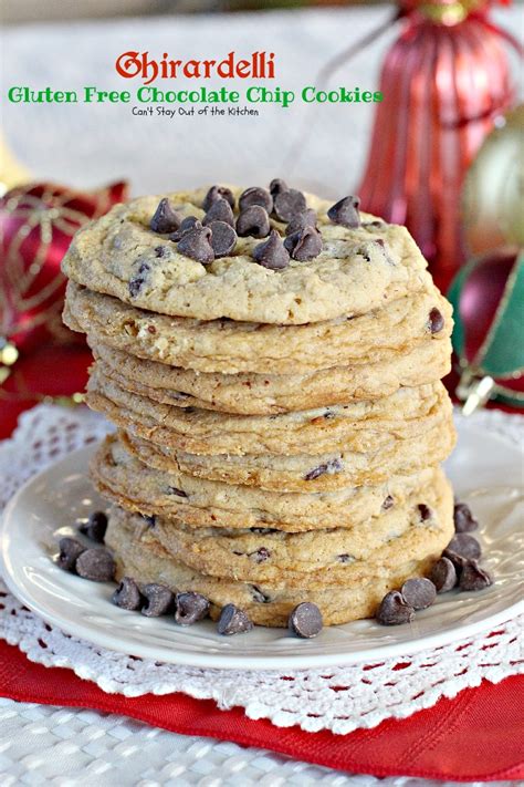 Keto tortilla chips are quick and easy vegan keto corn chip replacements with only 5 ingredients. Ghirardelli Gluten Free Chocolate Chip Cookies - Can't ...