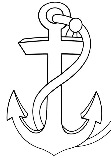 Anchor coloring pages | Coloring pages to download and print