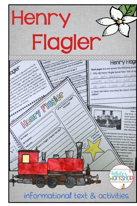 Bring Henry Flagler And Florida History Into Your Reading Block With