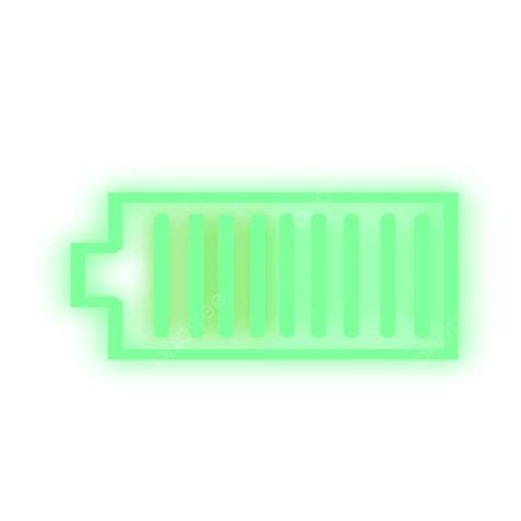Neon Grid Png Image Neon Green Full Grid Battery Electric Quantity