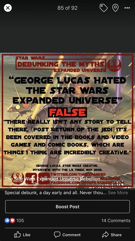 Pin By Marajade23 On Debunking The Myths Star Wars Star Wars Boosted