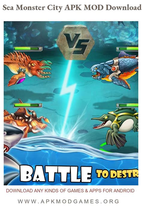 Wjjj upload be my match: Sea Monster City APK + MOD (Infinite Money) v11.44 Android Game Download in 2020 | Sea monsters ...