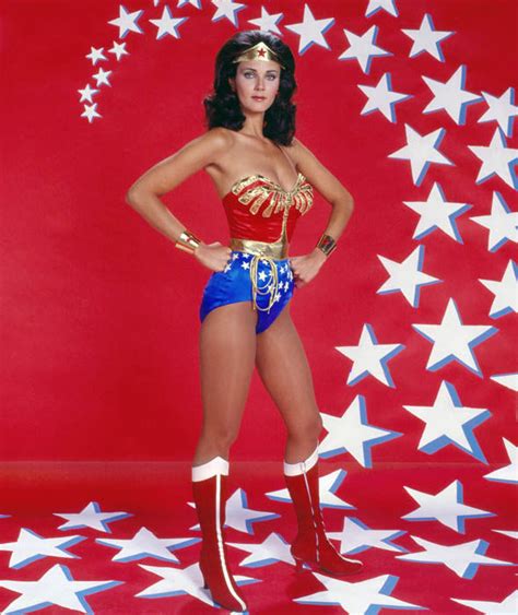 Lynda Carter Poses At Wonder Woman In Lynda Carter The Original 90342