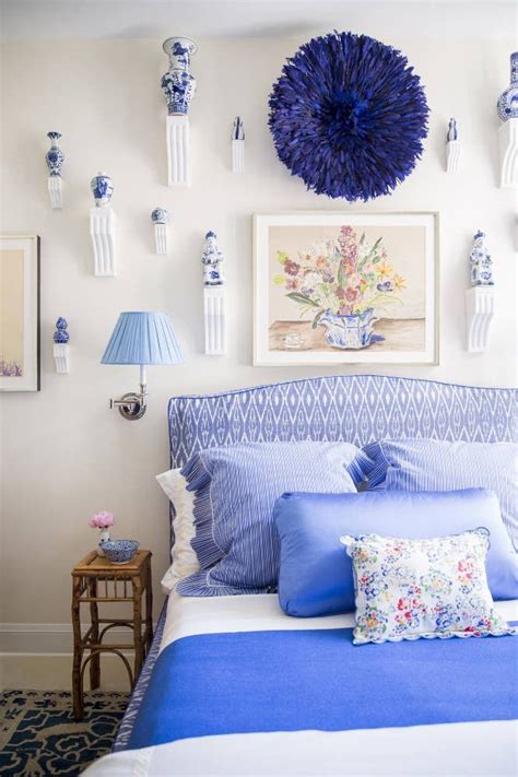 Bedroom With Blue Accents Navy Blue Periwinkle Blue Bright Blue