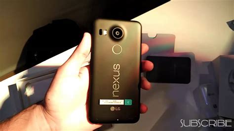 Nexus 5x Unboxing And Short Review Youtube