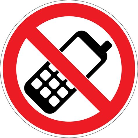 Vvwv Keep Silence Or Switch Off Mobile Phones Sign Sticker For Public