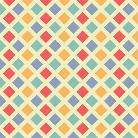 Colorful Diamond Shape Vector Pattern And Images Royalty Free