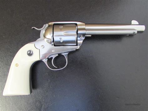 Ruger Vaquero Bisley Stainless And Ivory 1873 35 For Sale