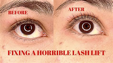 how to fix bent real eyelashes