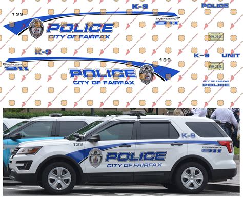 Fairfax, VA Police Department — Cardinal Police Diecast
