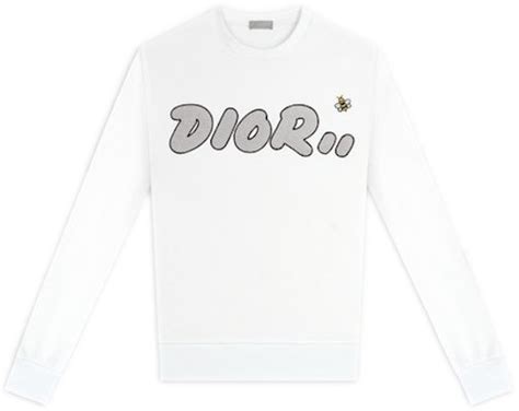 Kaws X Dior Crewneck Sweatshirt White Novelship