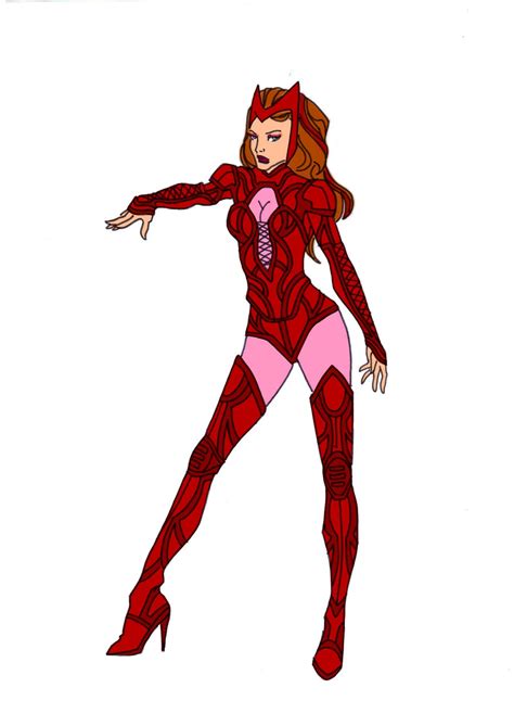 Scarlet Witch Redesign By Comicbookguy54321 On Deviantart