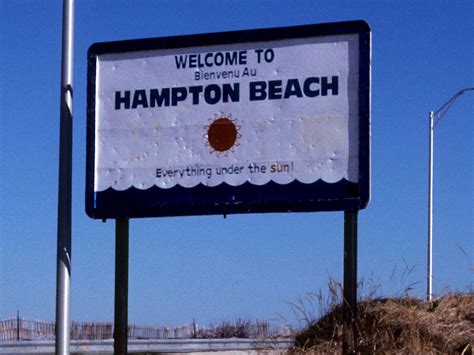 Geographically Yours Welcome Hampton Beach New Hampshire