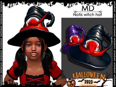 The Sims Resource Notis Witch Hat V1 Toddler
