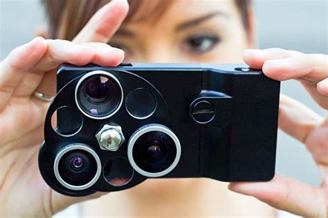 Iphone Lens Dial Turns Your Smartphone Into A Turret Lensed Throwback
