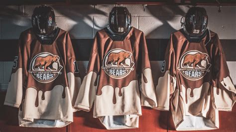 Replica Chocolate Covered Hershey Bears Jerseys Are Now Available While