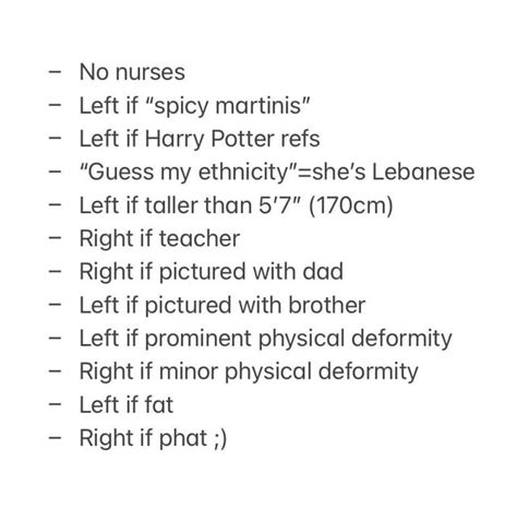 Straight Friend Has This Rubric He Uses On The Dating Apps Hes