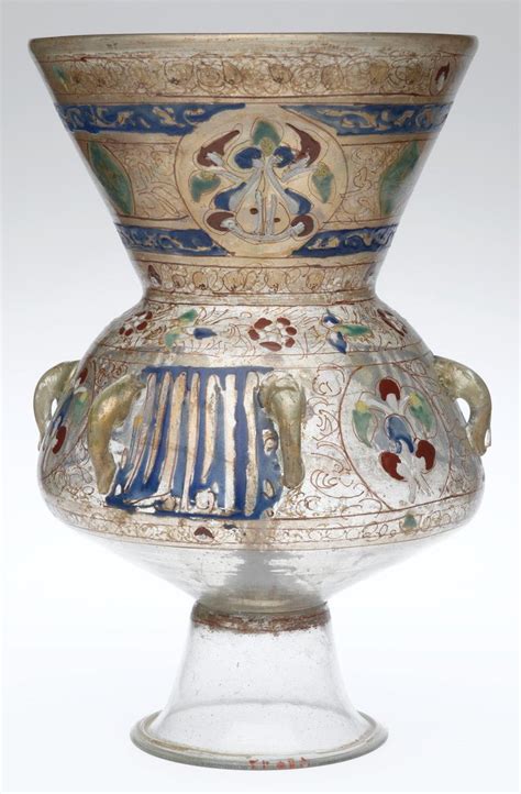In Mamluk Egypt Enameled Glass Oil Lamps Were Used To Light The Interiors Of Mosques These