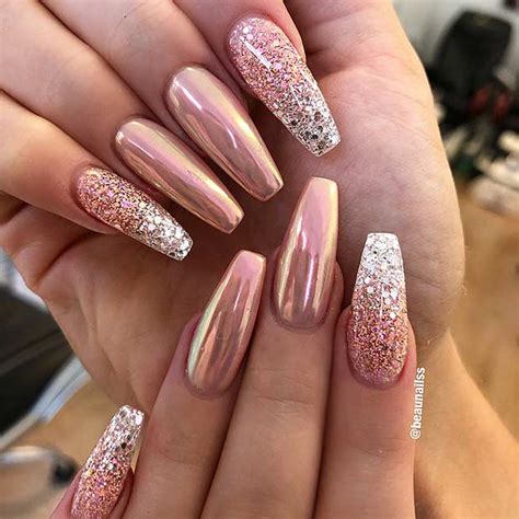 23 Pretty Glitter Ombre Nails That Go With Everything Page 2 Of 2