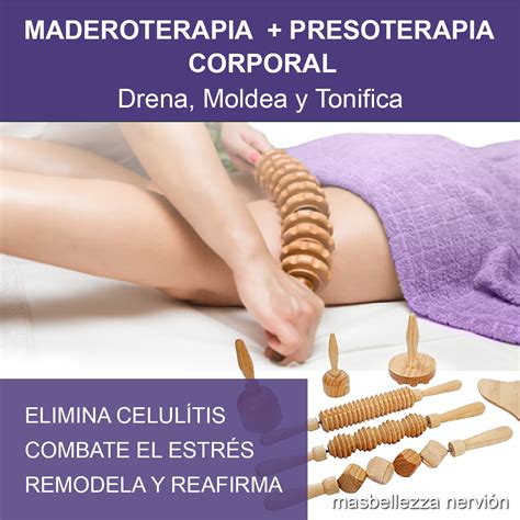 Maderoterapia Presoterapia Corporal 1 6 Y 10 Sesiones Bonos Y