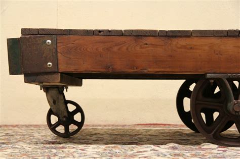 Shop for salvage at next.co.uk. Industrial Salvage Antique Factory Cart or Coffee Table ...