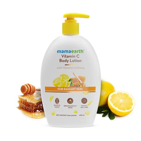 Buy Mamaearth Vitamin C Body Lotion With Vitamin C And Honey For Radiant