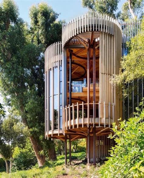 35 Contoh Desain Rumah Bambu Elegan Dan Minimalis