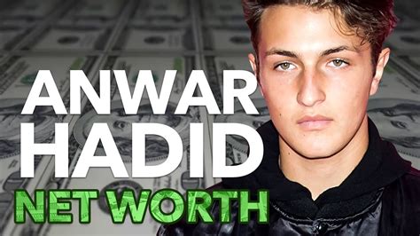 They knew how much an airplane was worth, but not its crew. Anwar hadid Net Worth 2017: How Much Does Anwar hadid Make ...