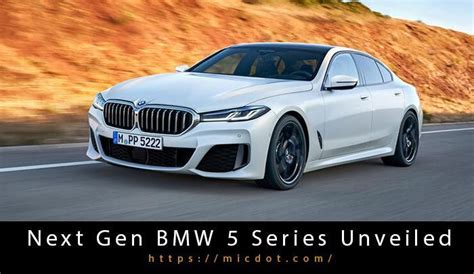 Next Gen Bmw 5 Series Unveiled