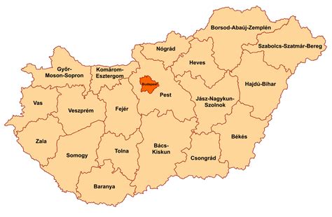 Test ze znajomości mapy europy. Węgry Mapa , Mapy Węgier | Travelin