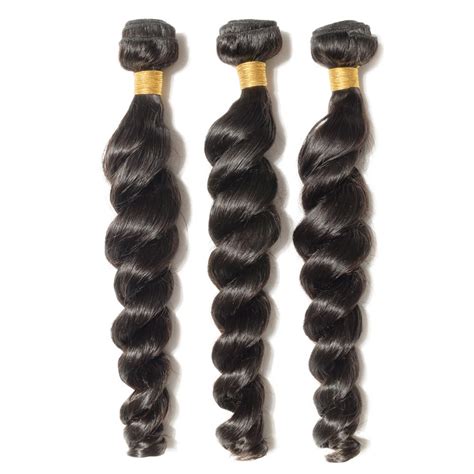 3 Bundles Loose Wavy 6a Virgin Brazilian Hair 300g