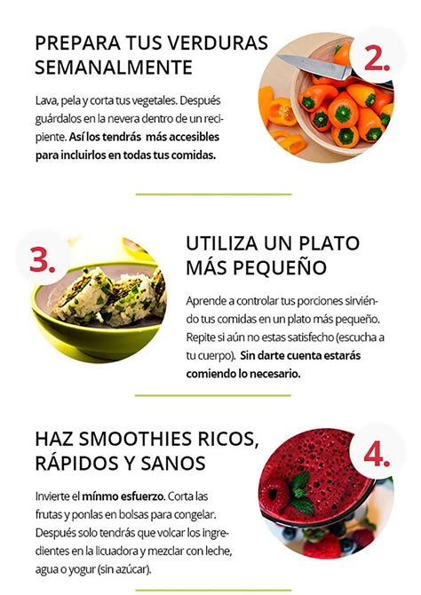 20 Infografías Que Te Ayudan A Llevar Una Alimentación Sana