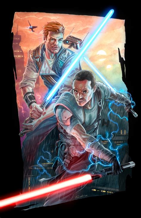 Comic Art Shop :: Omar Francia's Comic Art Shop :: CAL KESTIS & GALEN