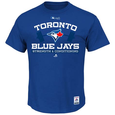 Majestic Toronto Blue Jays Royal Authentic Collection Strength